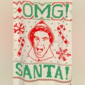 Christmas🎄 UGLY Sweater OMG! SANTA “Buddy the Elf” Men’s Size XL